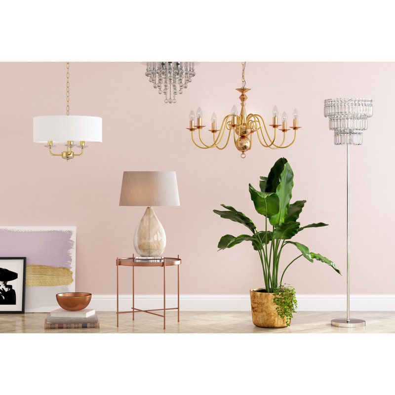 Marlow Home Co. Margarita 8 Light Candle Style Chandelier Marlow Home Co. Margarita 8 Light Candle Style Chandelier